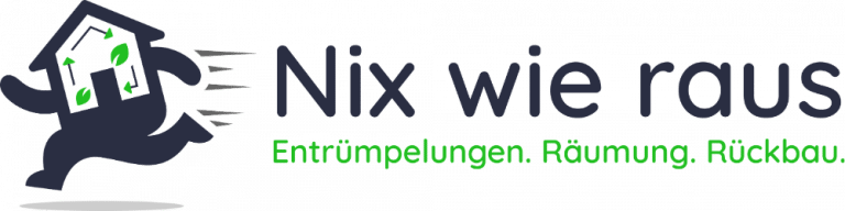 Nix wie raus Entrümpelung Logo quer